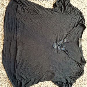 Black flowy Shirt